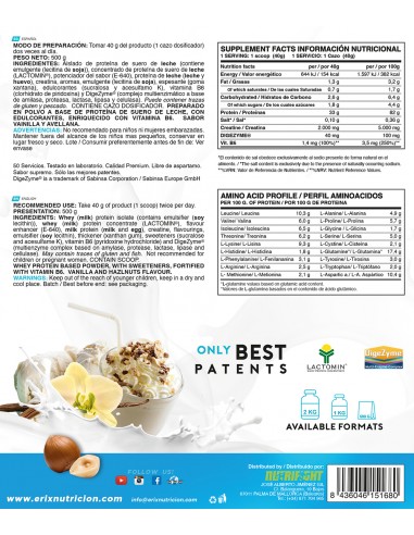 ISO Advanced Plus 500 GR vainilla...