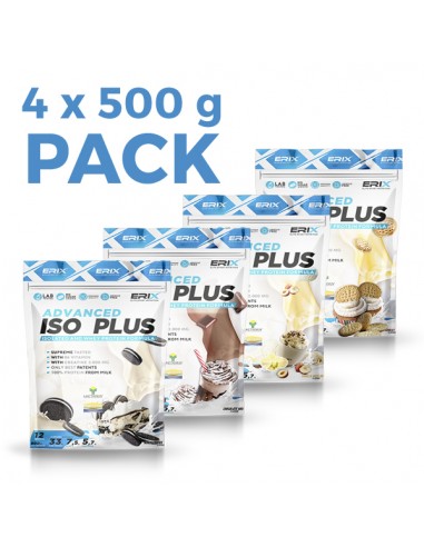 Pack Iso Plus 4 x 500 gr