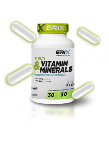 Vitaminas & Minerales (30 Cápsulas)