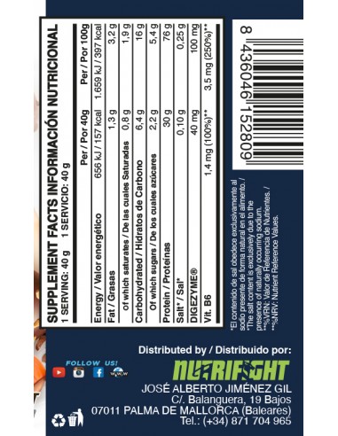 Protein Shake whey 40 Gr. BOMBÓN...