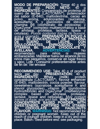 Protein Shake whey 40 Gr. BOMBÓN...