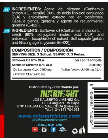 CLA clarinol 90 Perlas