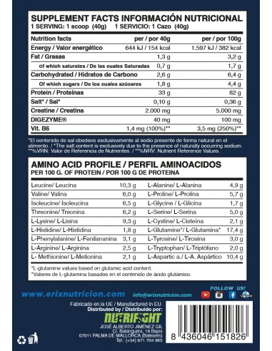 ISO Advanced PLUS 1 Kg Fresa