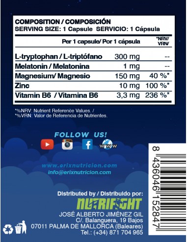 ZMA Night (60 Cápsulas)