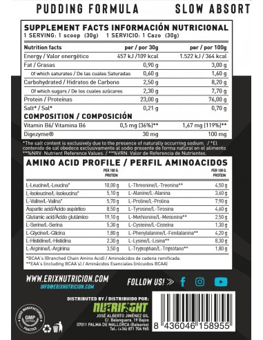 Mousse Casein 1 kg Gelato Stracciatella