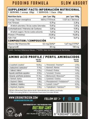 Mousse Casein 1 kg Cookies