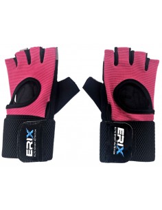 Guantes muñequera Rosa Talla L