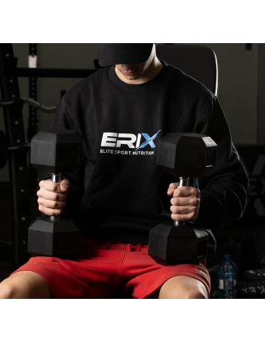 Sudadera Cuello redondo Negra S