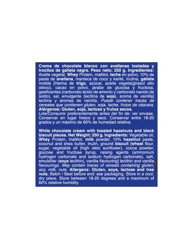 Crema Proteica BLACK COOKIES & WHITE...