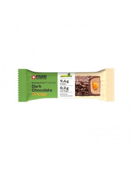 Barrita proteína veganas cremosas con base de chocolate y dulce de leche 45gr x 12ud