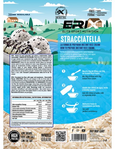 Crema de Arroz 1KG (Sabor Chocolate Blanco)