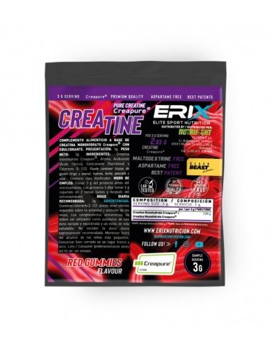 Creatina CREAPURE Red Gummies 1 X 10 GR.