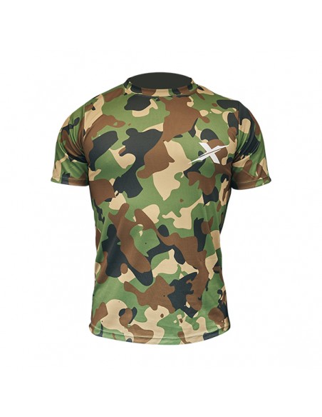 Camiseta Sublimación Militar - talla 2XL
