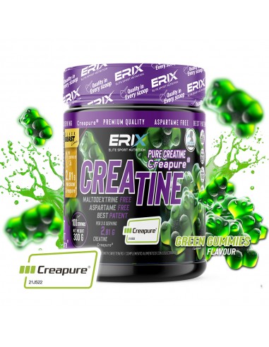 Creatina CREAPURE 300 gr (Polvo) Green Gummies