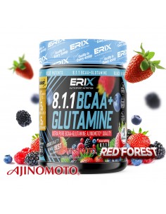 Glutamina + BCAA AJINOMOTO 300 gr (Sabor Frutas del Bosque) 2