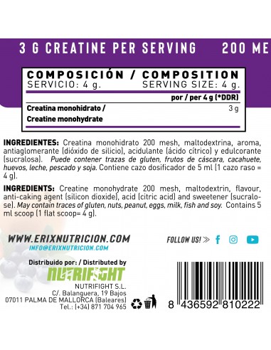 Creatina Tropical 300 gr.