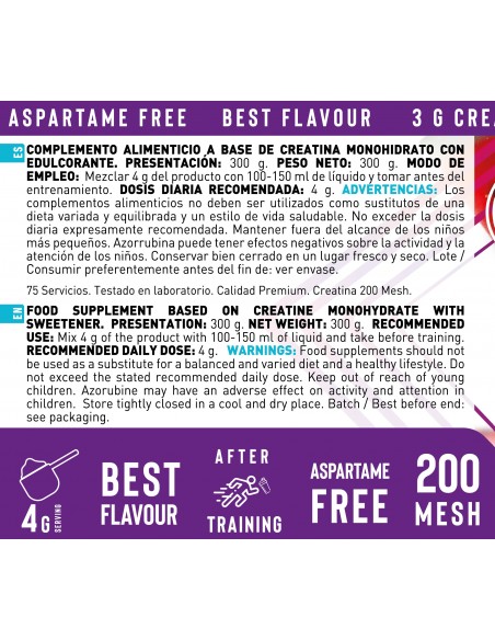 Creatina 300 gr. Sandia