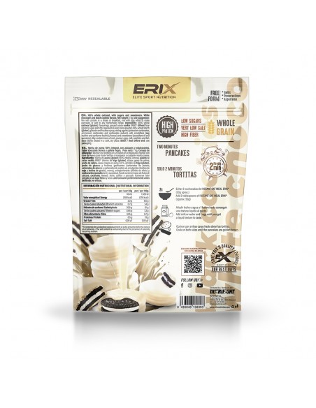 HARINA DE AVENA 1 KG WHITECHOCO & BLACK COOKIES