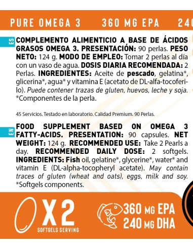 OMEGA 3 (90 PERLAS)