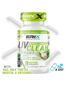 LIV Clean Support (60 Cápsulas) 2