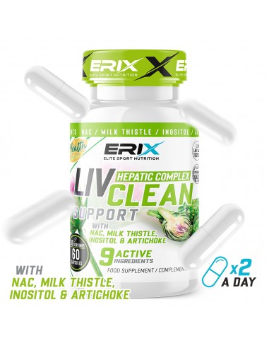 LIV Clean Support (60 Cápsulas)