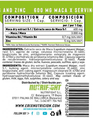 Pure Maca (90 Cápsulas)