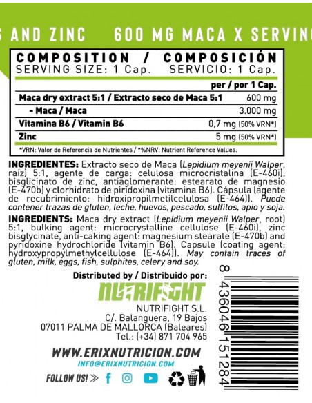 Pure Maca (90 Cápsulas)