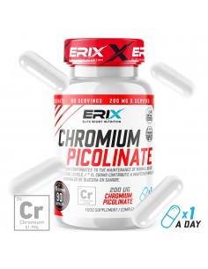 PICOLINATO DE CROMO (90 Cápsulas) 2