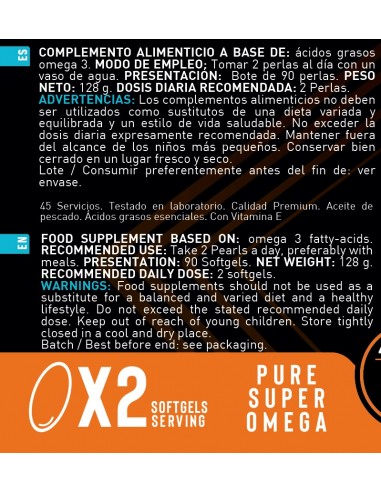 SUPER OMEGA 3 (90 PERLAS)