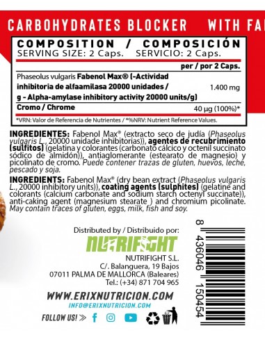 CARBS BLOCKER (60 Cápsulas)