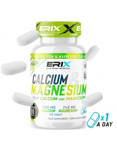 Calcio + Magnesio (90 Cápsulas)