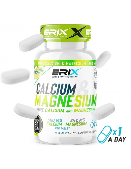 Calcio + Magnesio (90 Cápsulas)