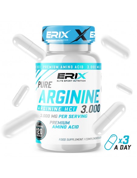ARGININE 3.000 MG (120 Cápsulas)
