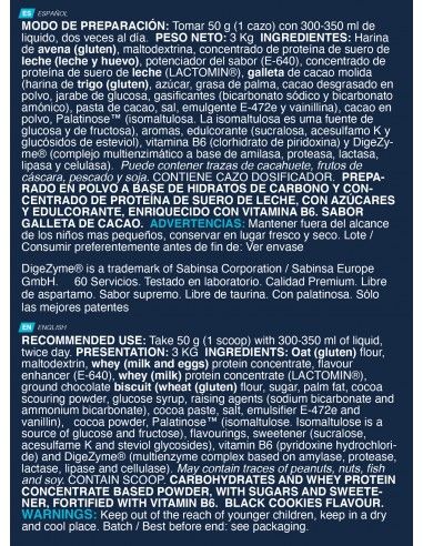 TITAN GAIN 3 KG (Sabor GALLETAS DE...