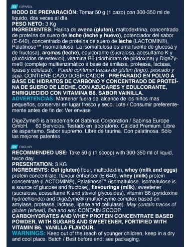 TITAN GAIN 3 KG  (Sabor Vainilla)