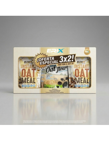 SUPER PACK 3x2: HARINA DE AVENA...