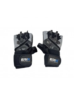 Guantes muñequera Negro/Gris Talla XS