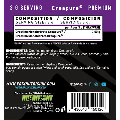 Creatina Creapure 500 G