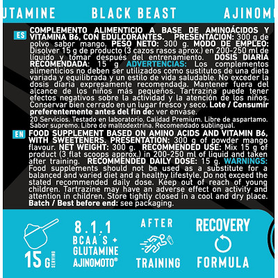 Glutamina + BCAA AJINOMOTO 300 gr