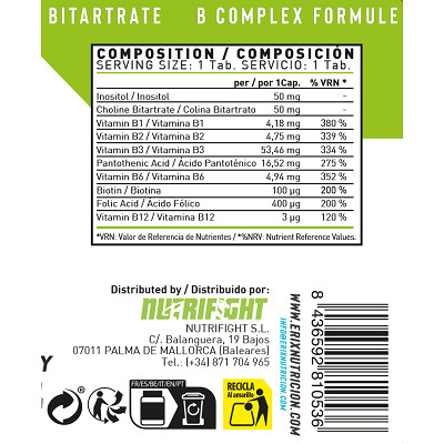 B Complex (60 Tabletas)