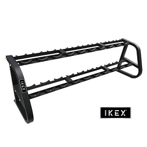 Ikex Soporte mancuernas de goma 10 pares  2 nivele