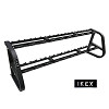 Ikex Soporte mancuernas de goma 10 pares  2 nivele