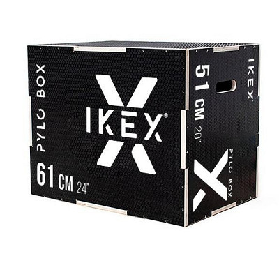 Ikex Cajón Pliométrico Negro  50x60x75 cm