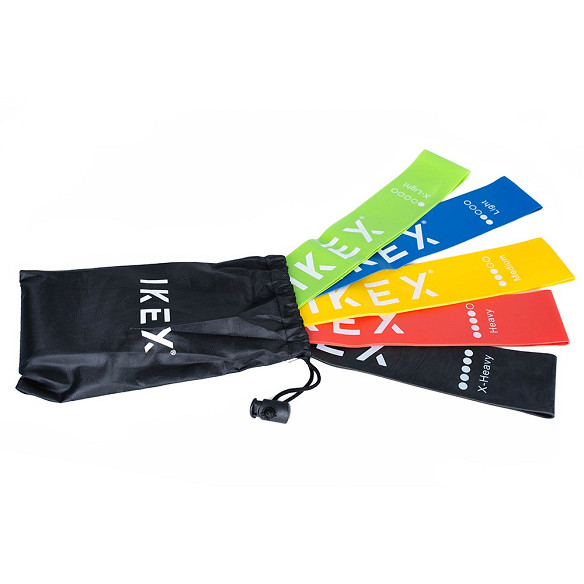 Mini Bandas de resistencia 5 colores IKEX