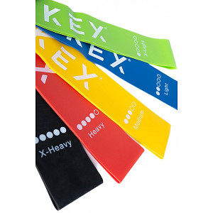 Mini Bandas de resistencia 5 colores IKEX 2