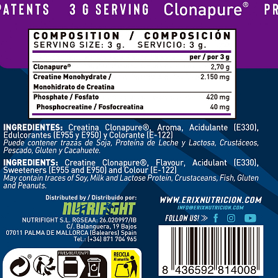 Clonapure® Creatine 300g