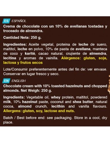 CREMA PROTEICA BOMBON CREAM 250 GR