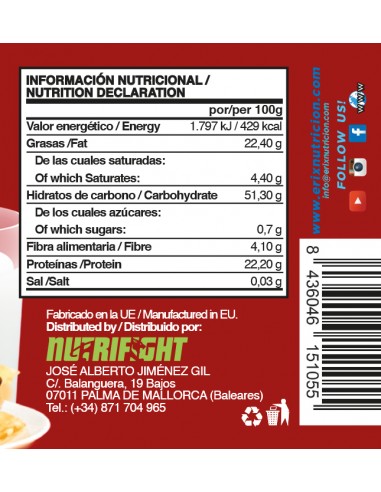 CREMA PROTEICA NUTCHOCO 250 GR