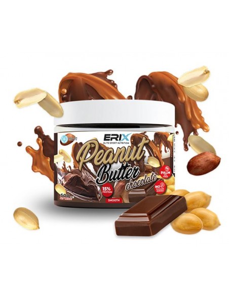 Crema de Cacahuete Chocolate - Erix Nutrición