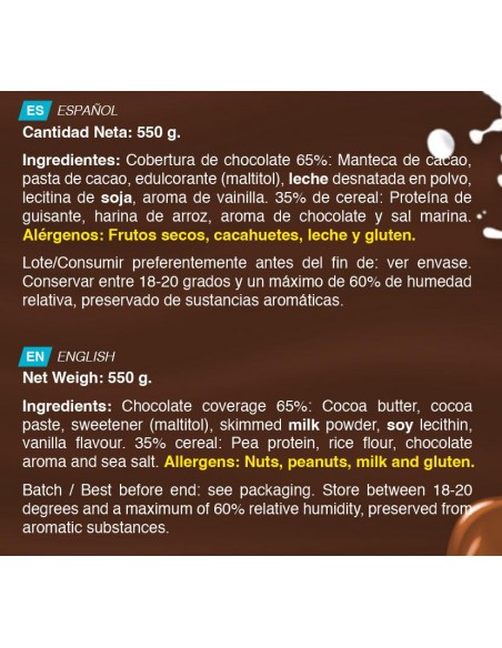 BOMBS protein Mix Chocolate - Erix Nut